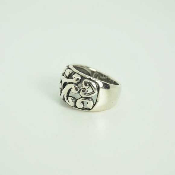 Sterling silver filigree ring - Picture 3 of 5